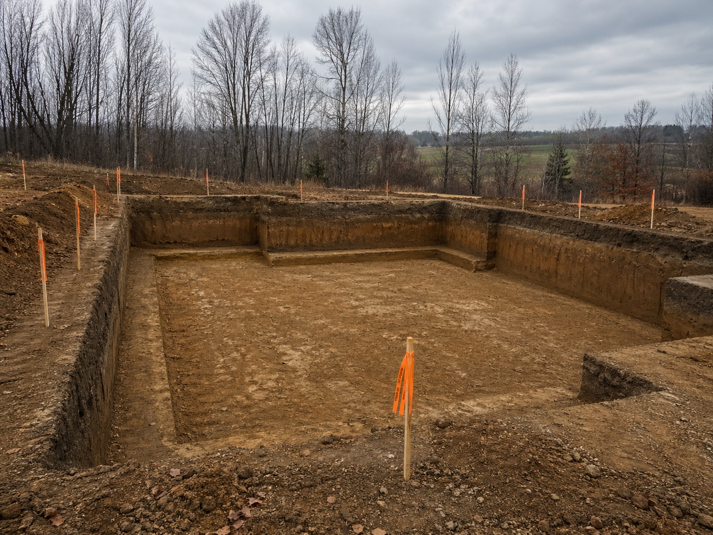 Custom Home Foundation Excavation — photo 3